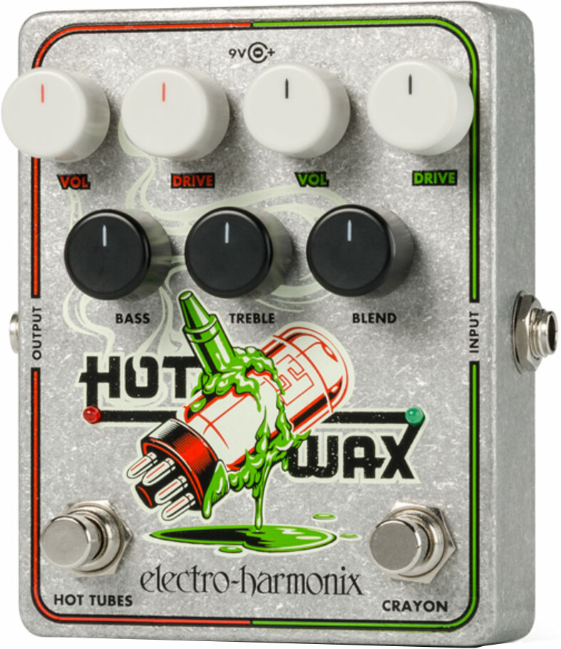 Electro Harmonix Hot Wax Dual Overdrive - Overdrive/Distortion/fuzz effectpedaal - Main picture