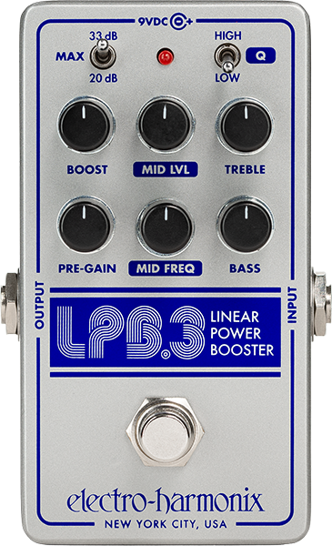 Electro Harmonix Lpb-3 Power Booster - Volume/boost/expression effect pedaal - Main picture