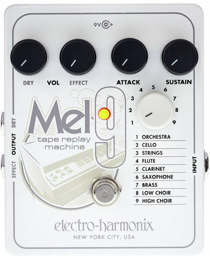 Electro Harmonix Mel9 - Modulation/chorus/flanger/phaser en tremolo effect pedaal - Main picture