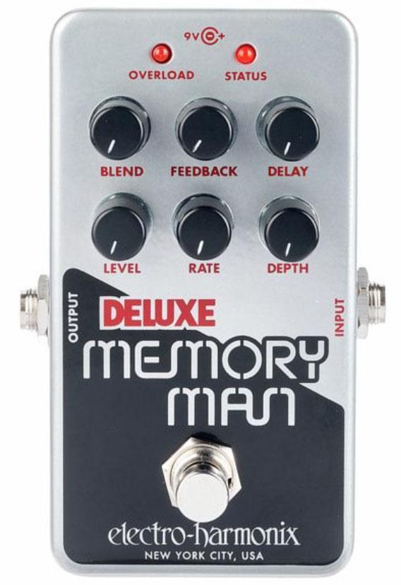 Reverb/delay/echo effect pedaal Electro harmonix Nano Deluxe Memory Man