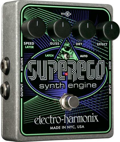 Electro Harmonix Superego Synth Engine - Modulation/chorus/flanger/phaser en tremolo effect pedaal - Main picture