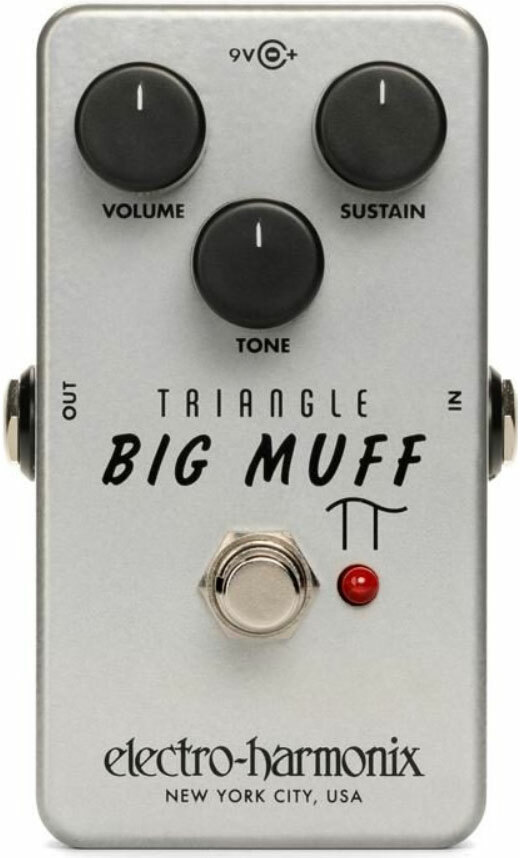 Electro Harmonix Triangle Big Muff Pi Distortion/sustainer/fuzz - Overdrive/Distortion/fuzz effectpedaal - Main picture