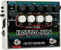 Bas voorversterker Electro harmonix Battalion Bass Preamp & DI