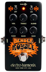 Overdrive/distortion/fuzz effectpedaal Electro harmonix Bender Royale Germanium Fuzz - Black