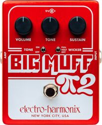 Overdrive/distortion/fuzz effectpedaal Electro harmonix Big Muff PI 2 Tone Wicker