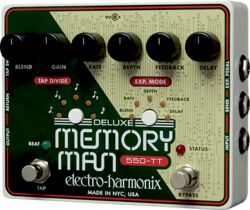 Reverb/delay/echo effect pedaal Electro harmonix Deluxe Memory Man 550TT