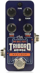 Overdrive/distortion/fuzz effectpedaal Electro harmonix PICO TRIBORO BRIDGE