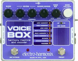 Compressor/sustain/noise gate effect pedaal Electro harmonix Voice Box