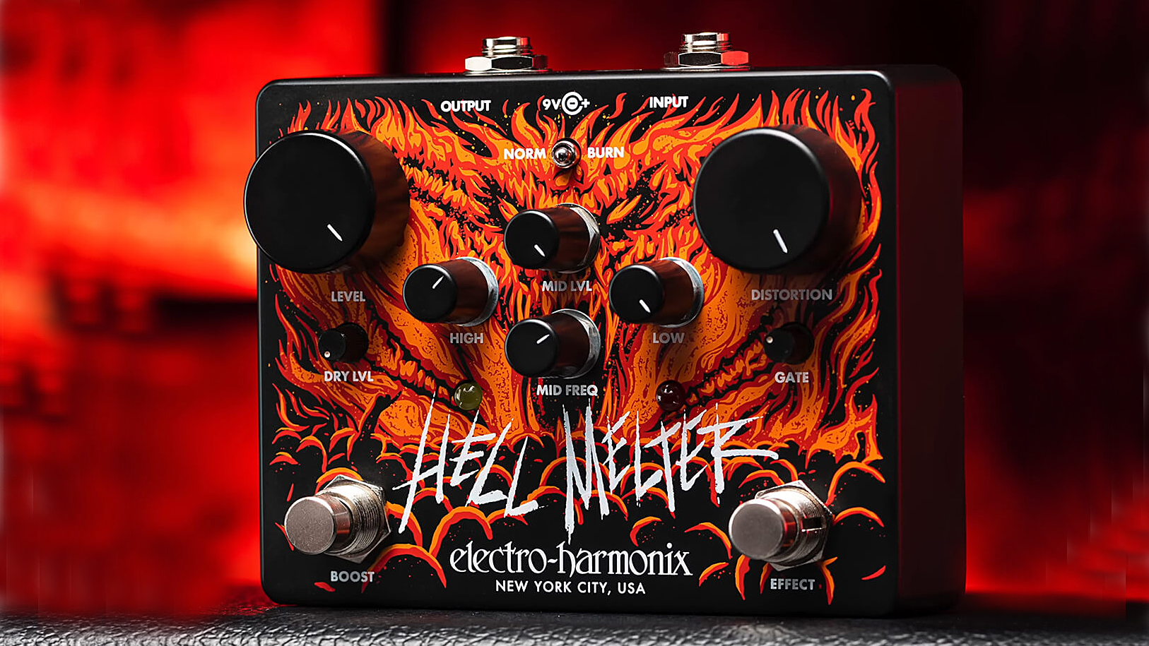 Electro Harmonix Hell Melter - Overdrive/Distortion/fuzz effectpedaal - Variation 1