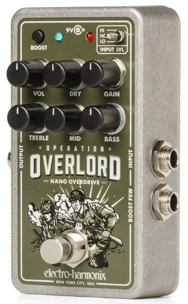 Electro Harmonix Nano Operation Overlord Allied Overdrive - Overdrive/Distortion/fuzz effectpedaal - Variation 2
