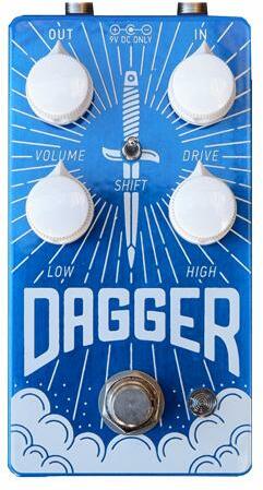 Electronic Audio Experiments Dagger - Overdrive/Distortion/fuzz effectpedaal - Main picture