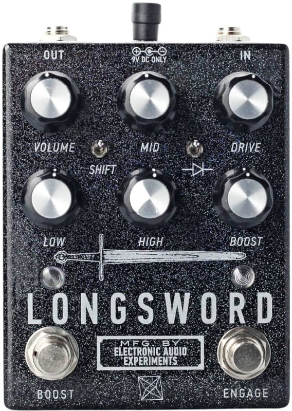 Electronic Audio Experiments Longsword - Overdrive/Distortion/fuzz effectpedaal - Main picture