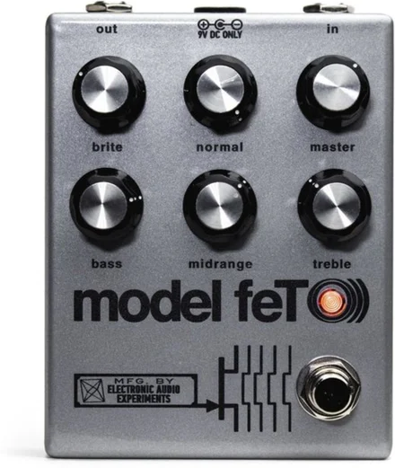 Electronic Audio Experiments Model Fet - Overdrive/Distortion/fuzz effectpedaal - Main picture