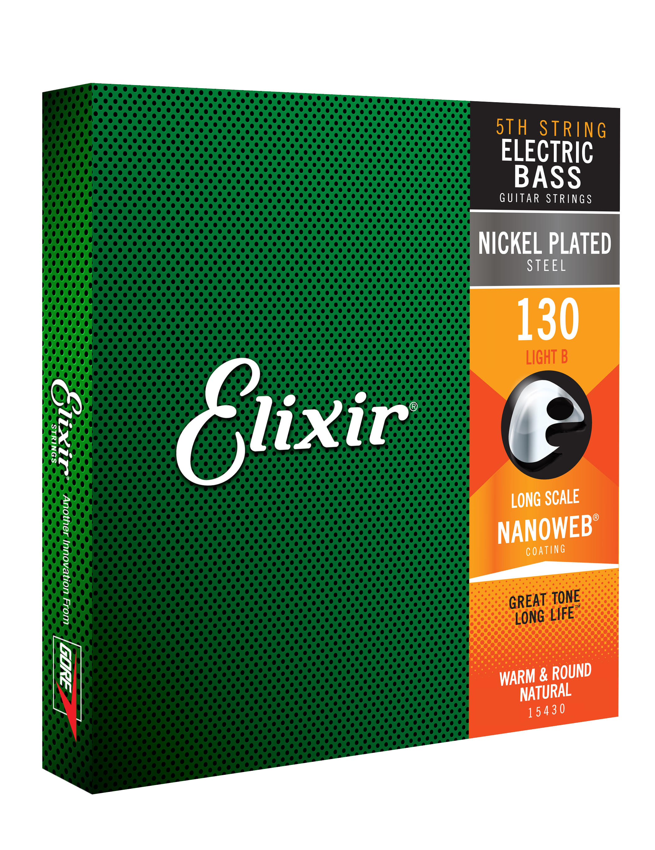 Elixir Corde Au DÉtail Bass (x1) Nickel Plated Steel Light 130 - Elektrische bassnaren - Variation 1