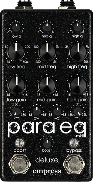 Empress Paraeq Mkii Deluxe Black - EQ en enhancer effect pedaal - Main picture