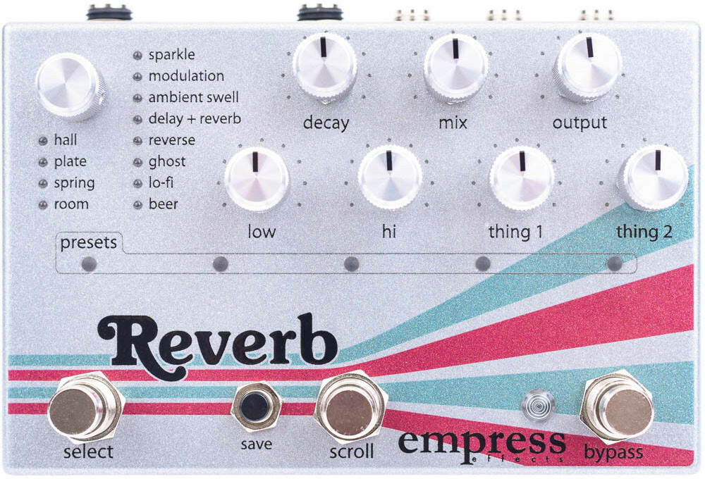 Empress Reverb - Reverb/delay/echo effect pedaal - Main picture