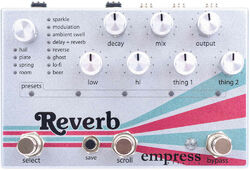 Reverb/delay/echo effect pedaal Empress Reverb