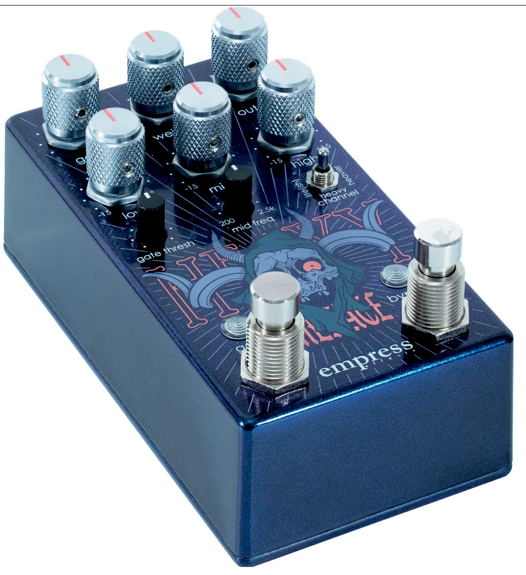 Empress Heavy Menace Distortion Ltd - Overdrive/Distortion/fuzz effectpedaal - Variation 1