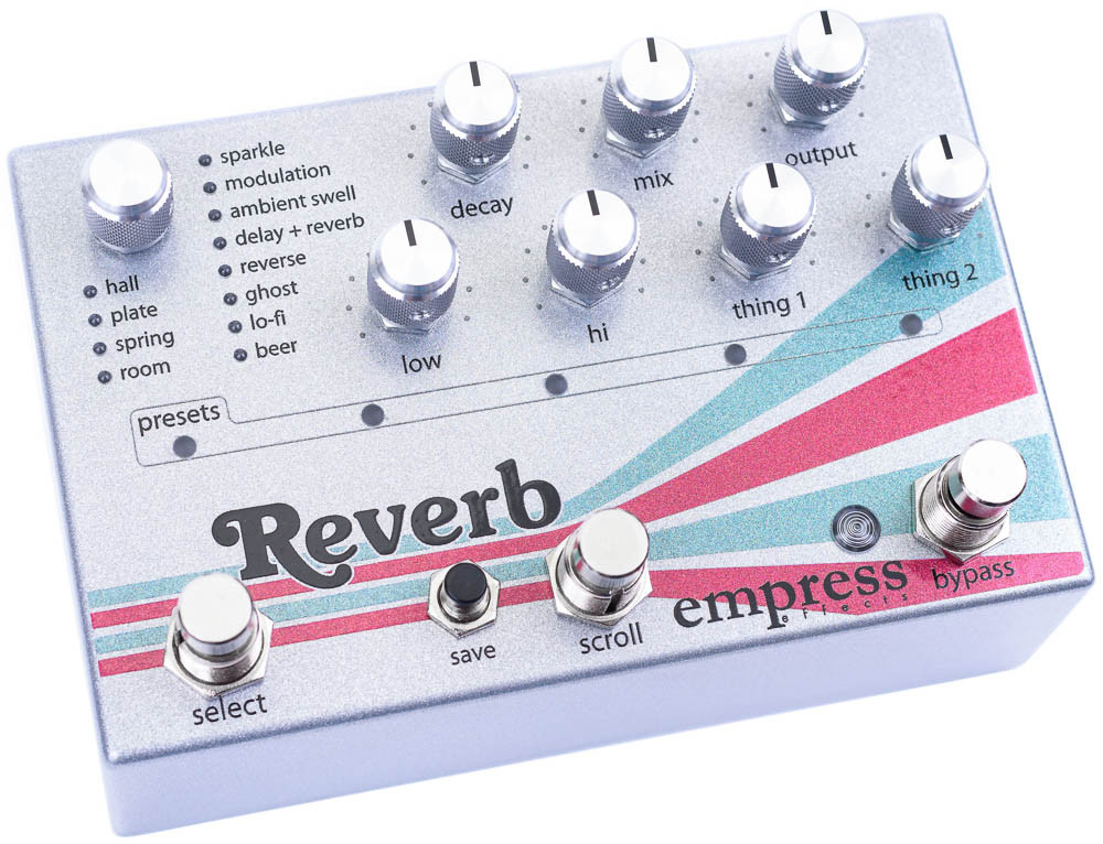 Empress Reverb - Reverb/delay/echo effect pedaal - Variation 1