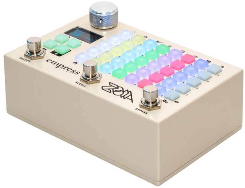 Empress Zoia 10k Ltd Beige - Modulation/chorus/flanger/phaser en tremolo effect pedaal - Variation 1