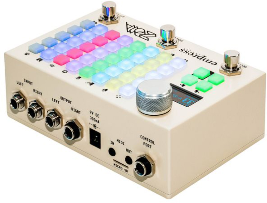 Empress Zoia 10k Ltd Beige - Modulation/chorus/flanger/phaser en tremolo effect pedaal - Variation 2