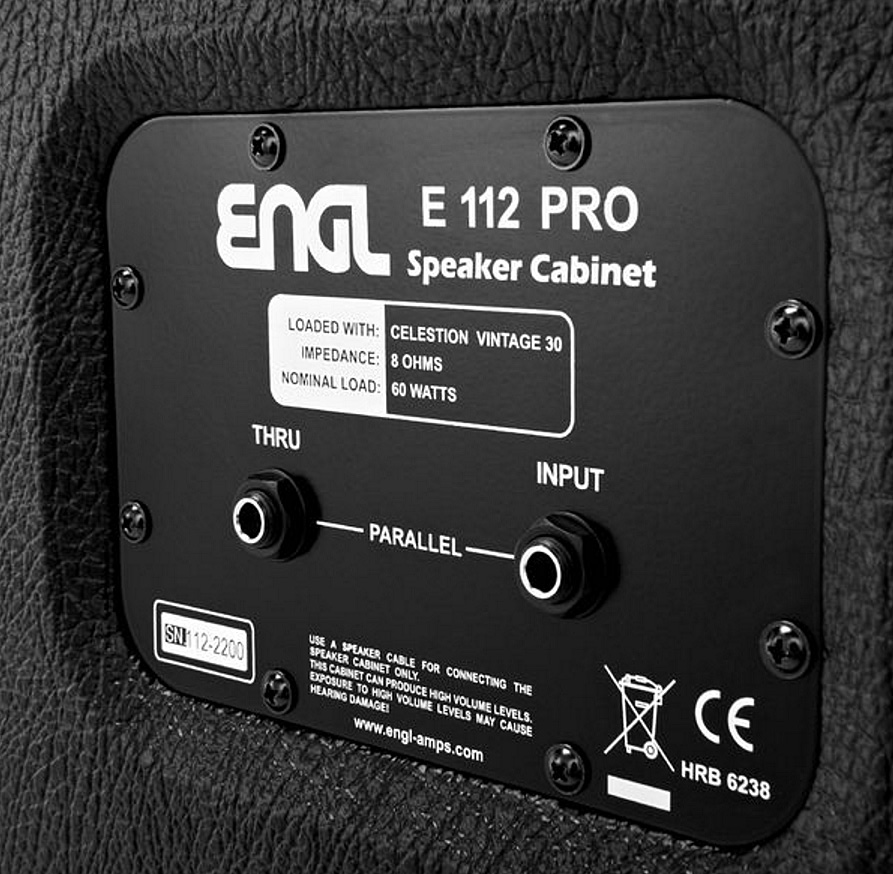 Engl Pro Straight E112vb 1x12 60w Black - Elektrische gitaar speakerkast - Variation 2