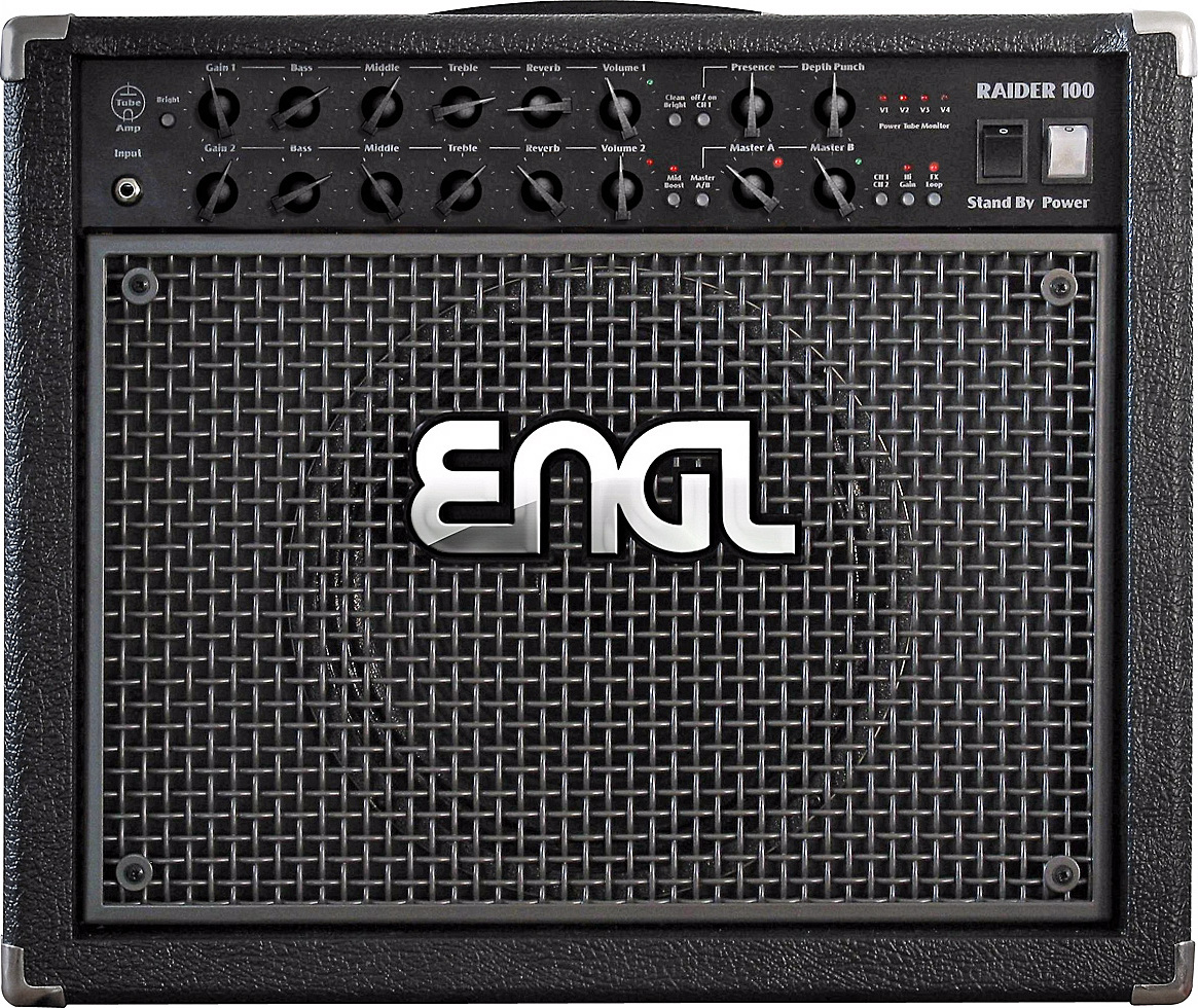Engl Raider 100 E344 100w 1x12 Black - Combo voor elektrische gitaar - Main picture