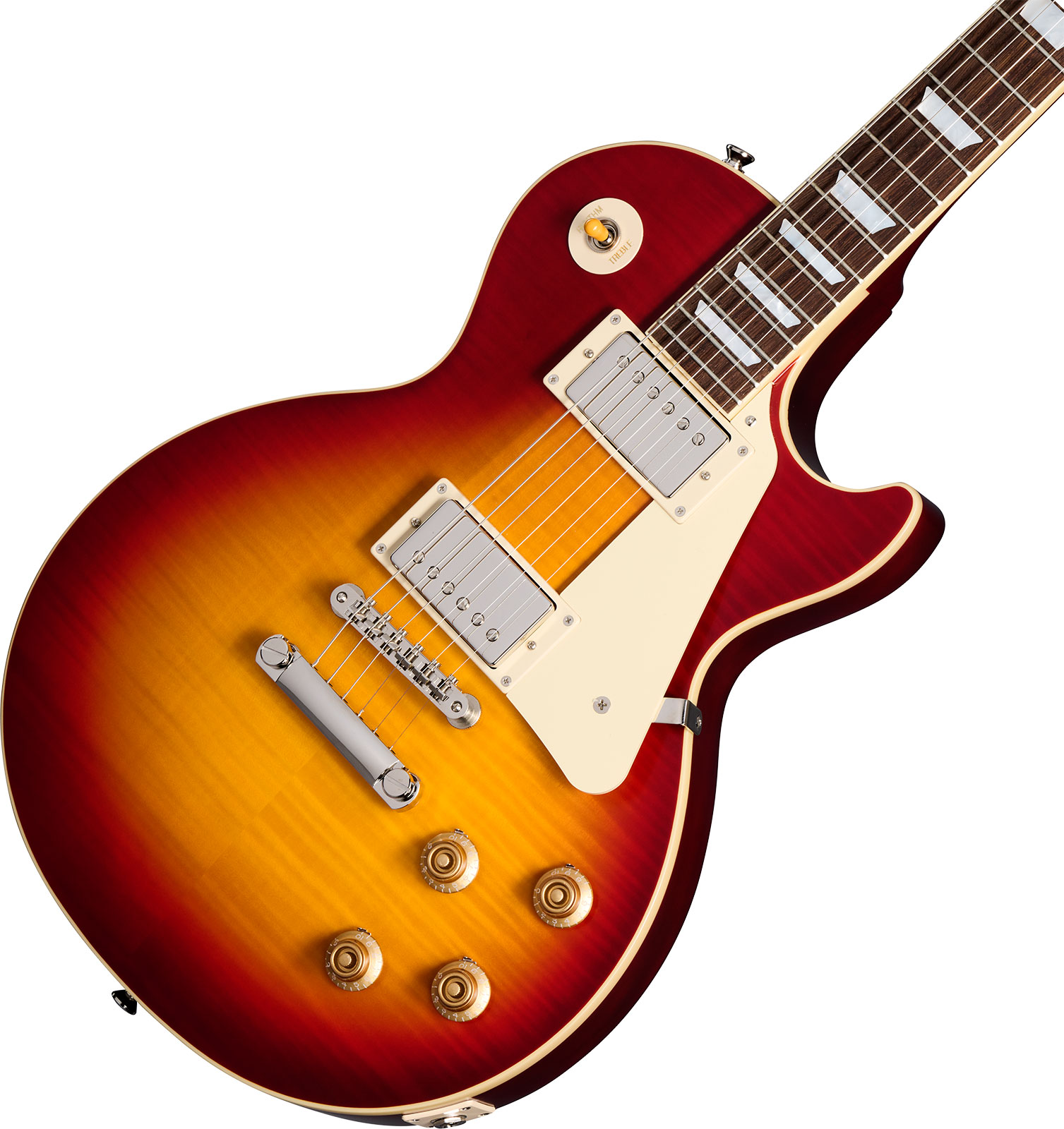 Epiphone 1959 Les Paul Standard Inspired By 2h Gibson Ht Lau - Vos Factory Burst - Enkel gesneden elektrische gitaar - Variation 3