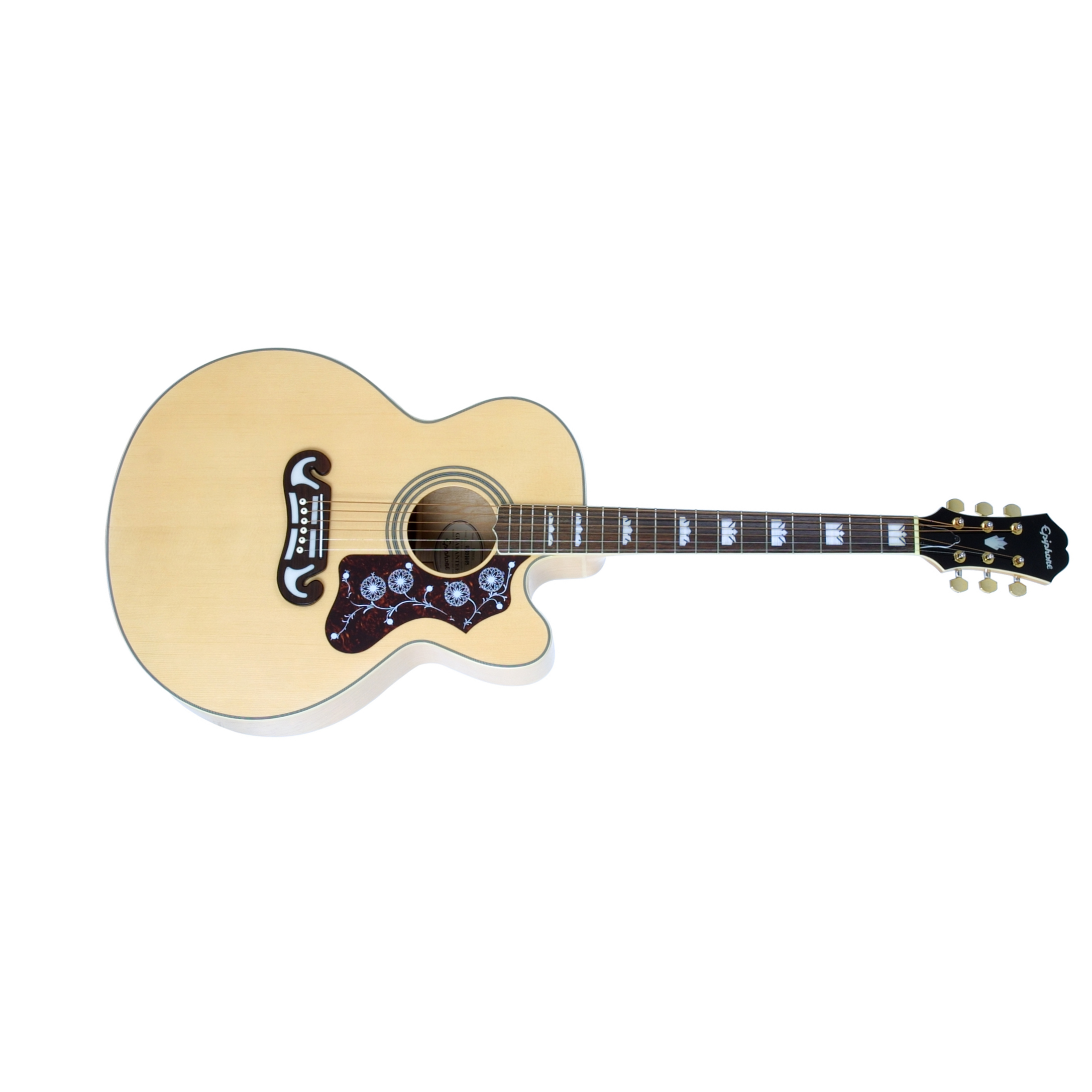 Epiphone Ej-200sce Jumbo Cw Gh - Natural - Westerngitaar & electro - Main picture
