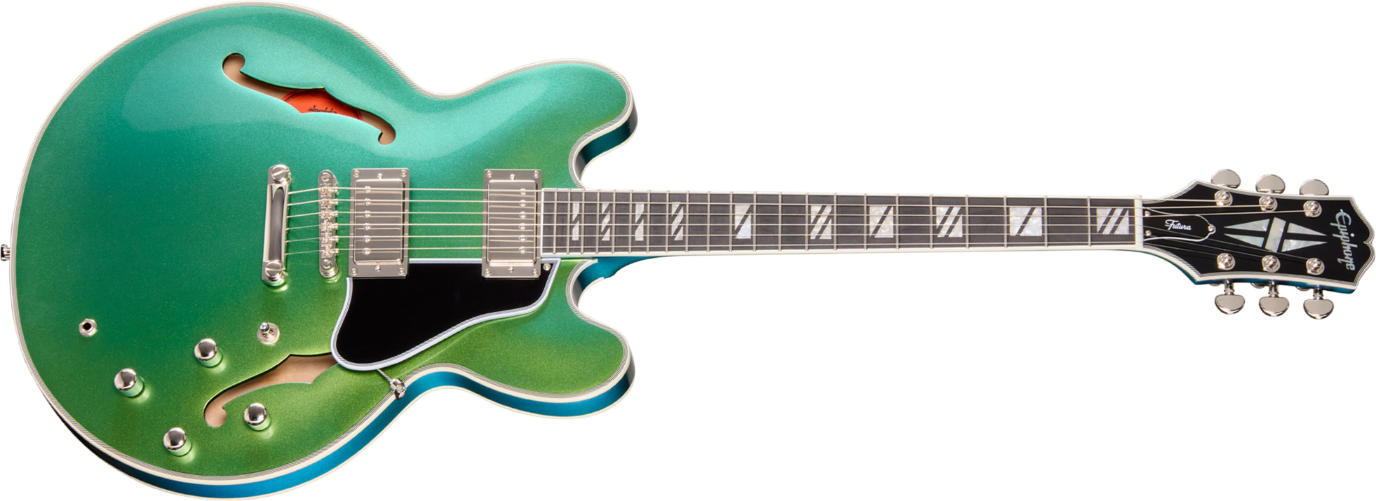 Epiphone Es355 Futura Ibg 2h Ht Eb - Dragonfly Shift - Semi hollow elektriche gitaar - Main picture