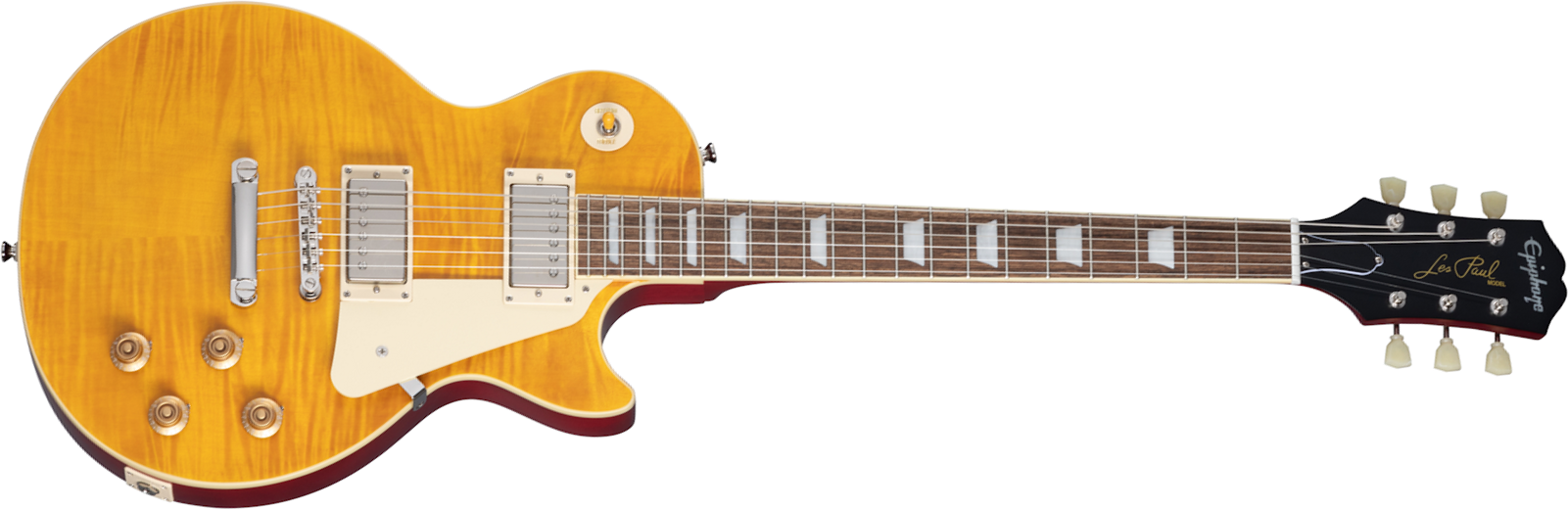 Epiphone Joe Bonamassa Les Paul Standard 1959 Lazarus Signature 2h Ht Lau - Lazarus - Enkel gesneden elektrische gitaar - Main picture