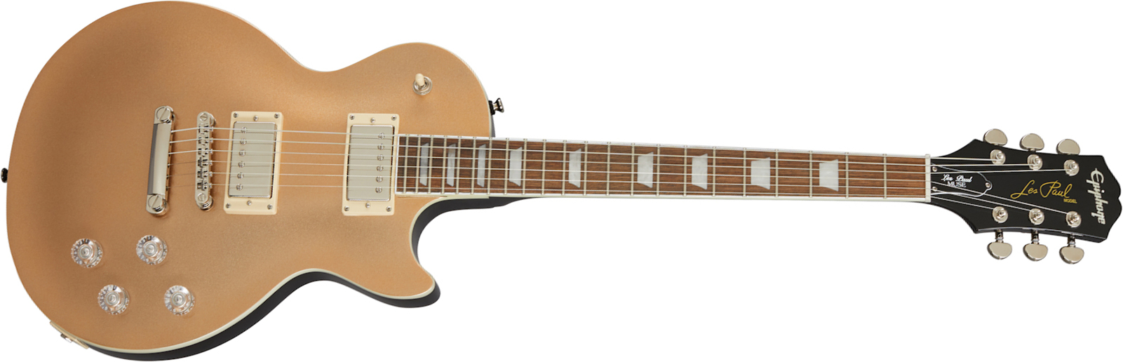 Epiphone Les Paul Muse Modern 2h Ht Lau - Smoked Almond Metallic - Enkel gesneden elektrische gitaar - Main picture