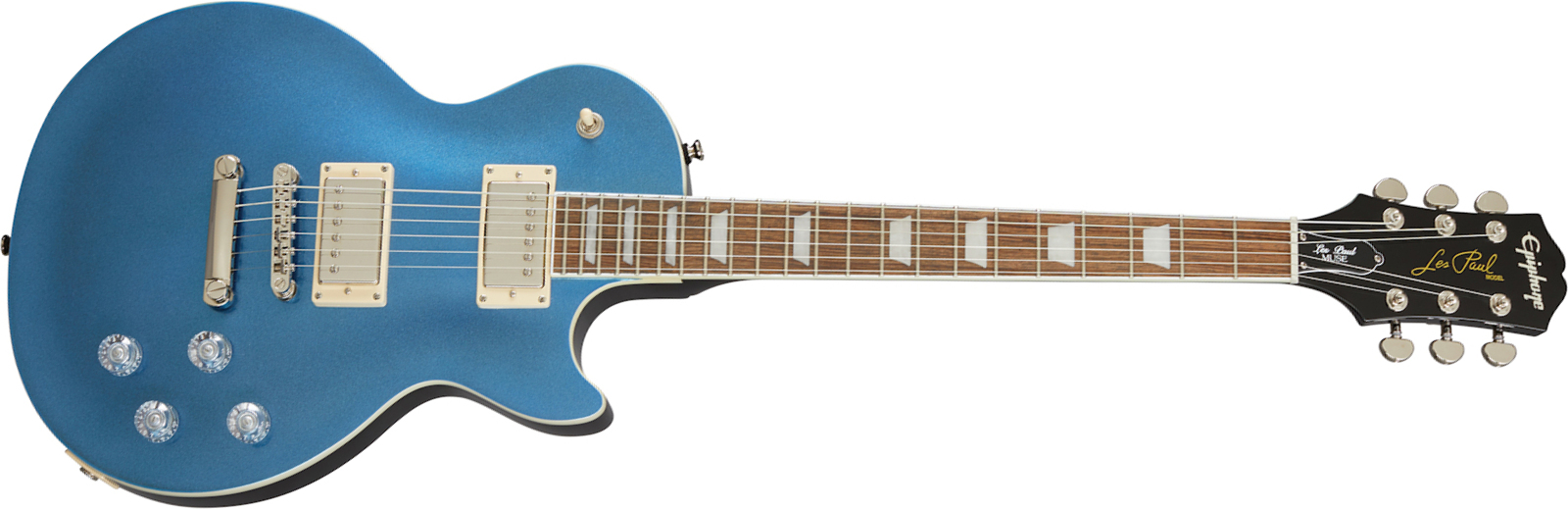 Epiphone Les Paul Muse Modern 2h Ht Lau - Radio Blue Metallic - Enkel gesneden elektrische gitaar - Main picture