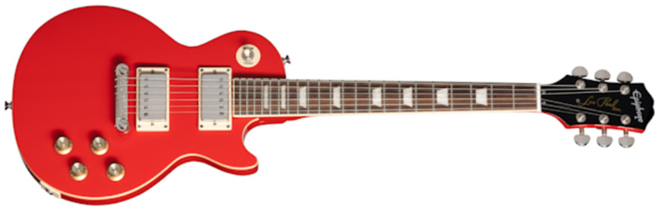 Epiphone Les Paul Power Players 2h Ht Lau - Lava Red - Elektrische gitaar voor kinderen - Main picture