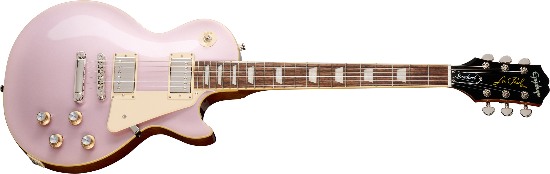 Epiphone Les Paul Standard 60s Insp. By Gibson 2h Ht Lau - Heather Poly - Enkel gesneden elektrische gitaar - Main picture