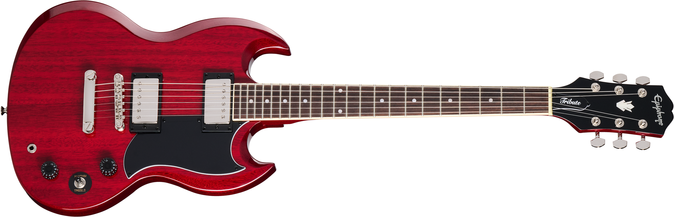 Epiphone Sg Tribute Sg Prophecy Inspired By / Modern 2h Ht Lau - Cherry - Guitarra eléctrica de doble corte. - Main picture