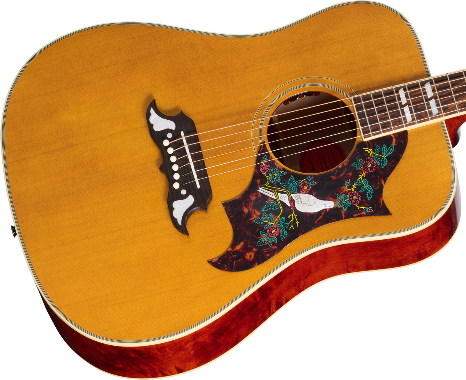 Epiphone Dove 1963 Reissue Inspired By Dreadnought Epicea Erable Rw - Natural - Folk gitaar - Variation 2
