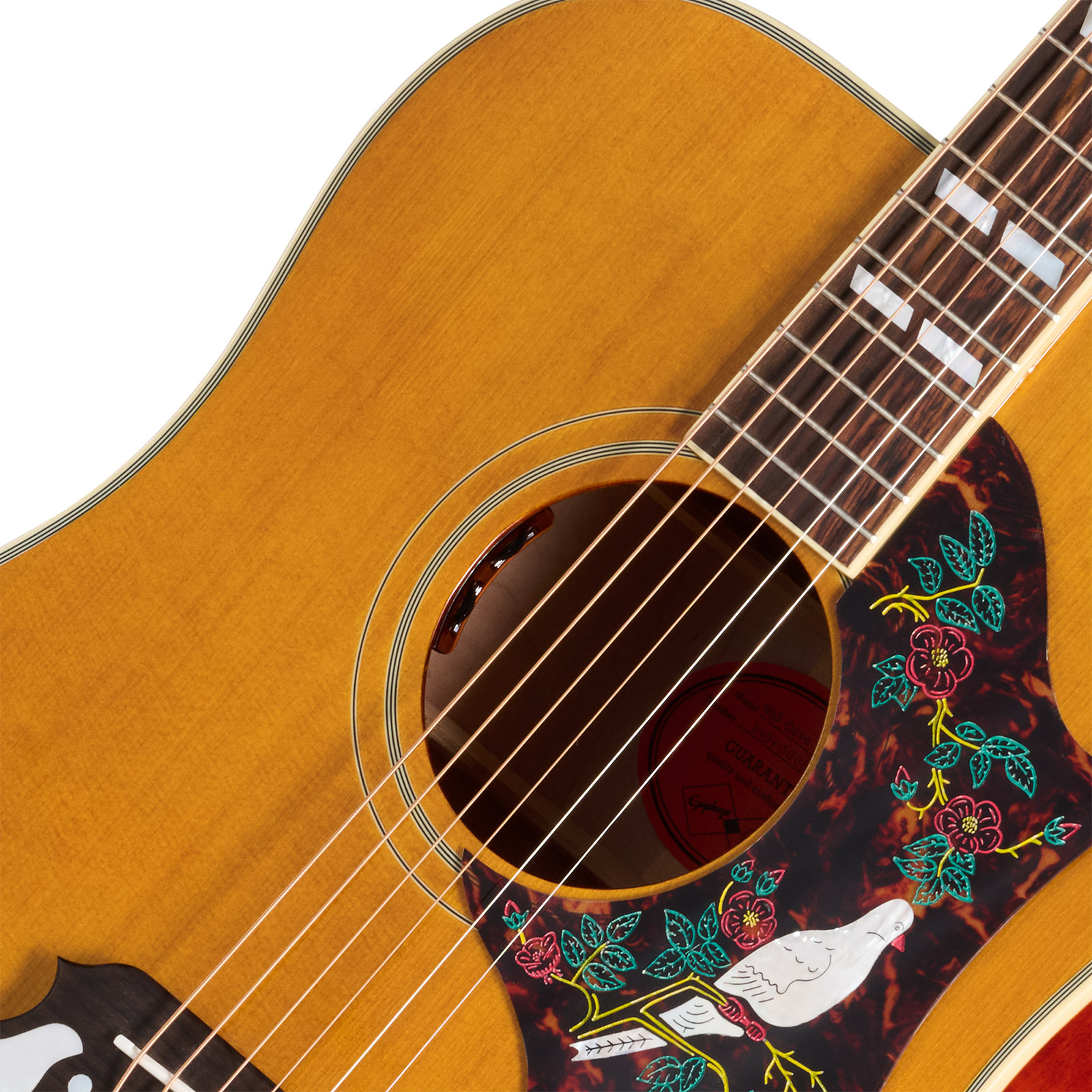 Epiphone Dove 1963 Reissue Inspired By Dreadnought Epicea Erable Rw - Natural - Folk gitaar - Variation 3