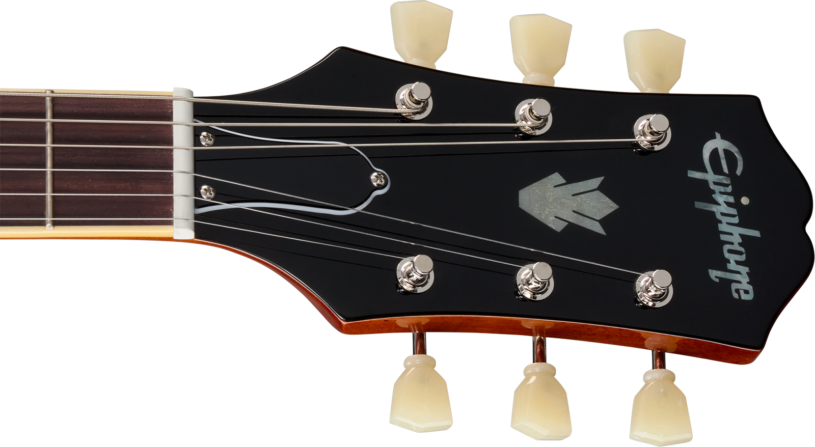 Epiphone Es335 Ibg Original 2h Ht Rw - Vintage Sunburst - Semi hollow elektriche gitaar - Variation 4