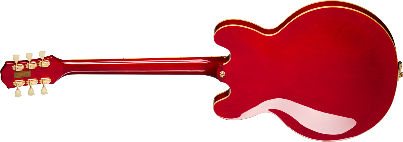 Epiphone Es345 Back To The Future 2h Trem Bigsby  Rw - Cherry Red - Semi hollow elektriche gitaar - Variation 1