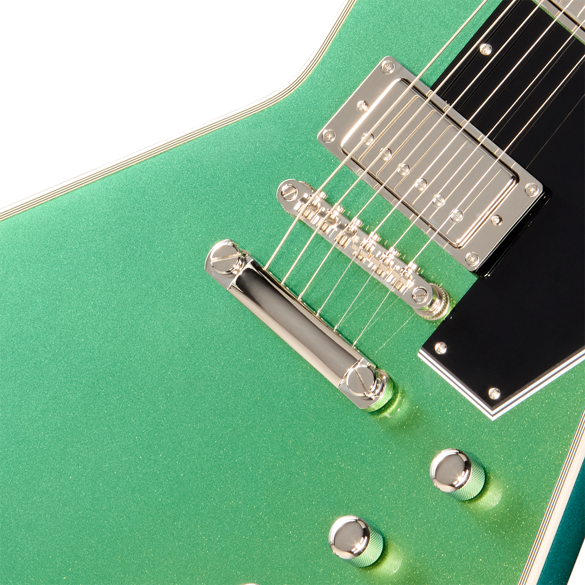 Epiphone Explorer Custom Futura Ibg 2h Ht Eb - Dragonfly Shift - Metal elektrische gitaar - Variation 3