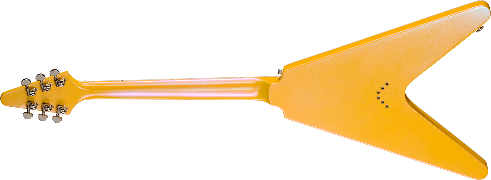 Epiphone Flying V Custom Futura Ibg 2h Ht Eb - Solaris Shift - Metal elektrische gitaar - Variation 1