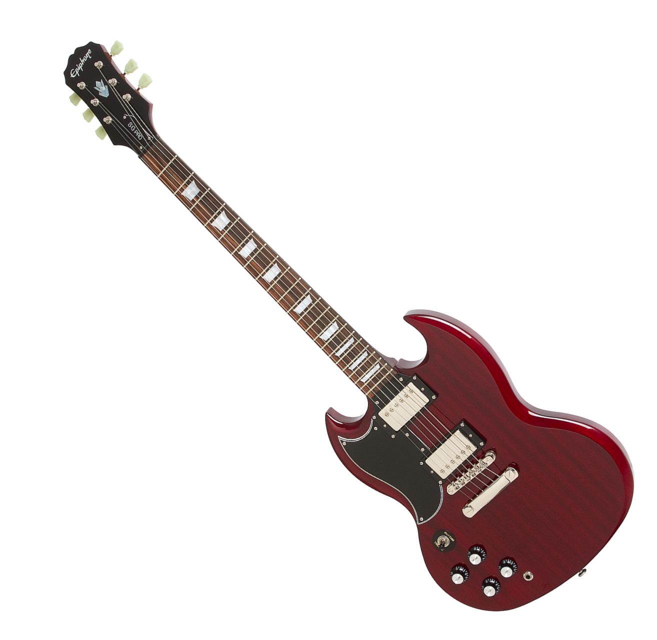 Epiphone G-400 Pro Lh Gaucher Ch - Cherry - Linkshandige elektrische gitaar - Variation 5