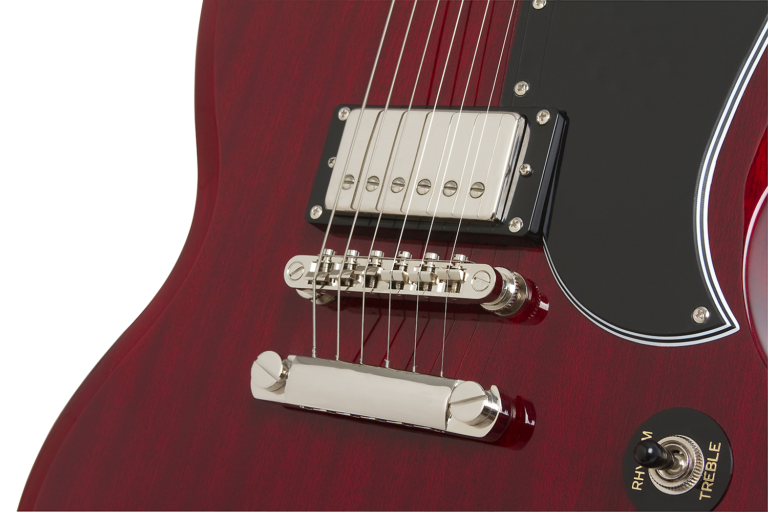 Epiphone G-400 Pro Ch - Cherry - Guitarra eléctrica de doble corte. - Variation 3