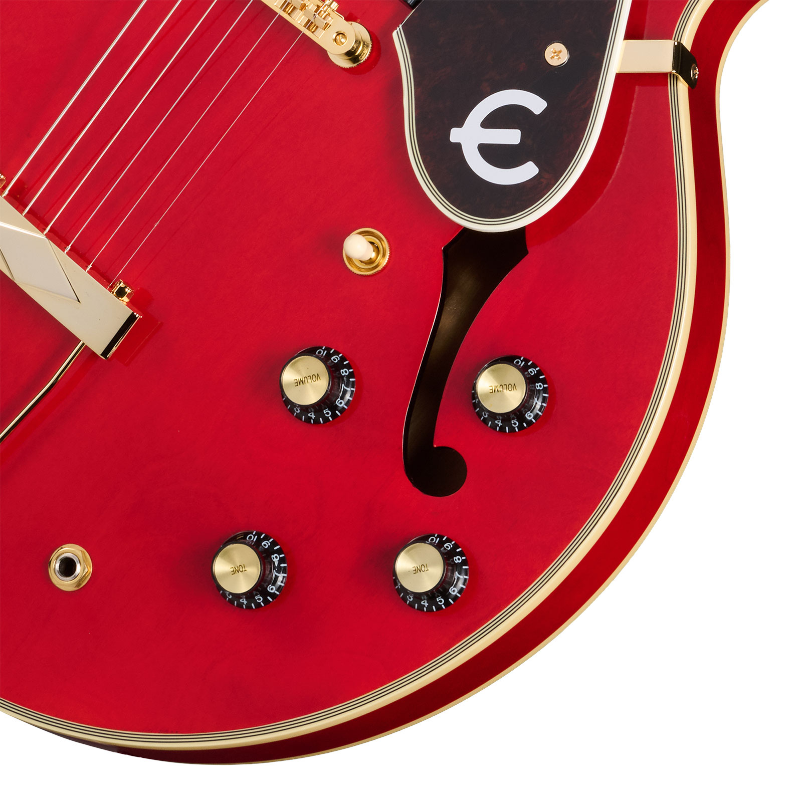 Epiphone Gem Archer Sheraton Masterbilt 2mh Gibson Usa Ht Rw - Cherry Red - Semi hollow elektriche gitaar - Variation 3