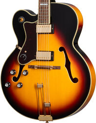 Hollow body elektrische gitaar Epiphone Original Broadway LH - Vintage sunburst