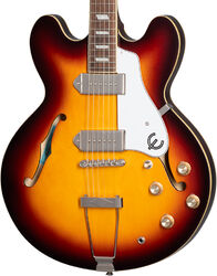Semi hollow elektriche gitaar Epiphone Original Casino - vintage sunburst