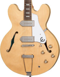 Semi hollow elektriche gitaar Epiphone Original Casino - Natural
