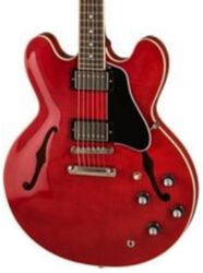Semi hollow elektriche gitaar Epiphone Inspired By Gibson ES-335 - Cherry