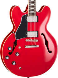 Semi hollow elektriche gitaar Epiphone IBGC 1962 ES-335 Reissue LH - Sixties cherry